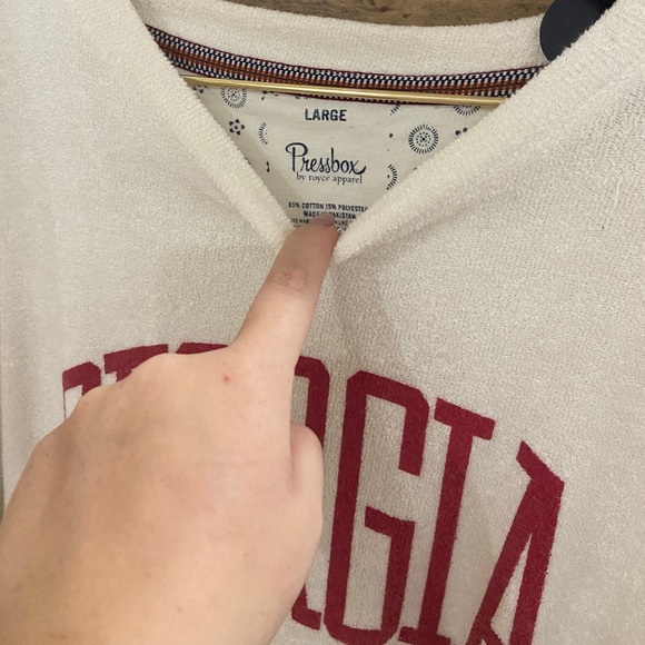 Georgia soft crewneck/shirt - Picture 3 of 3